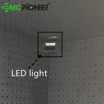 LED light designed for anechoic chamber